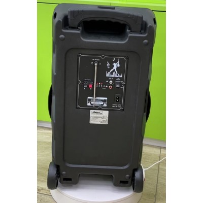 Колонка аккумуляторная Sky Sound-7171 12 дюймов с радиомикрофоном 180W (USB/FM/Bluetooth/TWS)