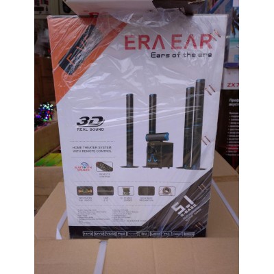 Комплект акустики 5в1 домашний кинотеатр ERAEAR EV 5 100W (USB/FM-радио/Bluetooth)