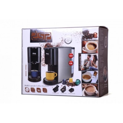 Кофеварка DSP KA-3046 1450W универсальная капсульная 3в1