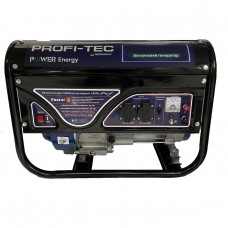 Генератор  газ бензиновий мультитопливный с медной обмоткой PROFI-TEC 3.3 кВт 7.0л.с.