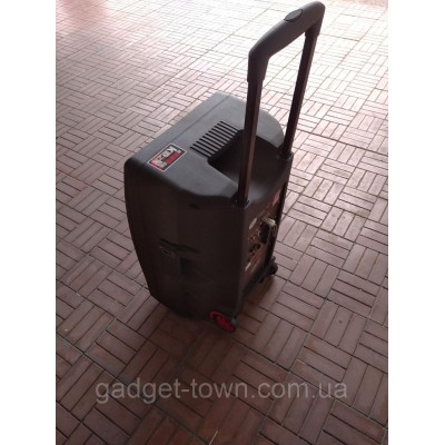Портативная колонка c экраном SL12-13 с радиомикрофонами / 200W (USB/Bluetooth/Video))