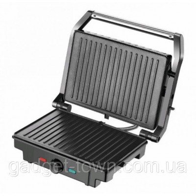Гриль прижимной Rainberg RB-5403 c терморегулятором со сьемным поддоном 2500W