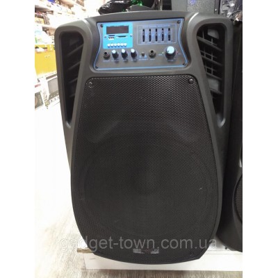 Колонка аккумуляторная с радиомикрофонами TMG ORIGINAL Soundmax SM-15 (Bluetooth/USB/SD)
