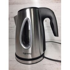 Чайник яркие цвета, Rainberg RB-913 дисковый 2.0 литра (нержевейка, стекло)