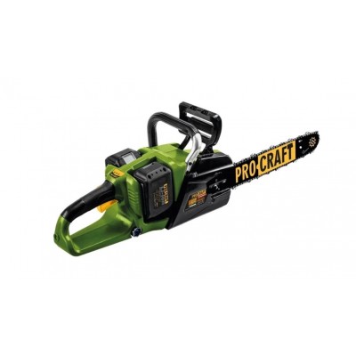 Аккумуляторная пила Procraft PCA40/2 (с 2 АКБ и зарядным устройством, бесщеточная) шина 35 см