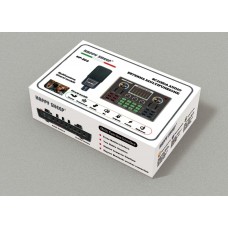 Микрофон конденсаторный с большой диафрагмой HP-203 со звуковой картой V10X pro