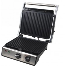 Электрический гриль Crownberg CB-1041 с таймером и съемными пластинами