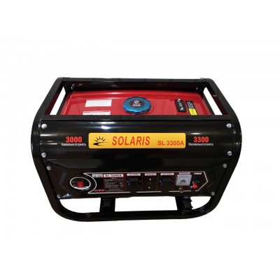 Генератор бензиновий Solaris SL-3300 3.3 кВт 7.0л.с.