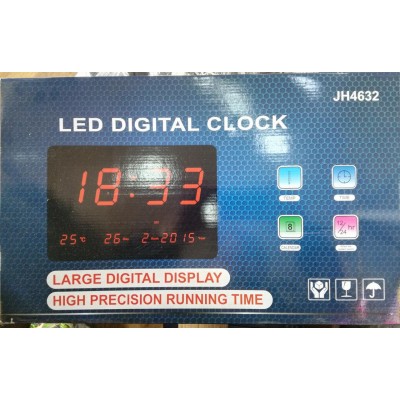 Настенные электронные часы LED большие цыфры