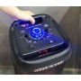 Колонка аккумуляторная KIMISO Partybox QS-82 c микрофоном (150W/USB/BT/FM/TWS)