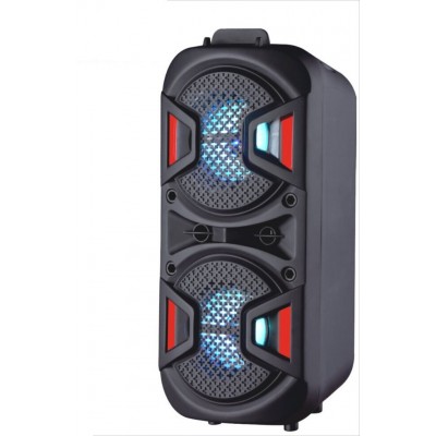 Акустическая аккумуляторная колонка (USB/FM/BT/LED) Lige-A49