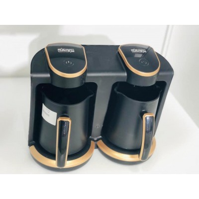 Кофеварка DSP KA-3049 400W+400W с защитой от перелива на две чашки