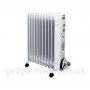 Масляный радиатор Grunhelm, масляный обогреватель на 11 секций 2500Вт с терморегулятором