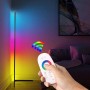 Светодиодный Линейный LED Светильник, минималистичный Hi-Tech торшер с пультом и приложением, 150 см
