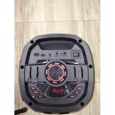 Колонка аккумуляторная ZXX-5511 partybox c радиомикрофоном (150W/USB/BT/FM/TWS)