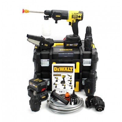 Шуруповерт DeWalt DCK482RM (36V, 6AH), АКБ набір 6в1 Деволт