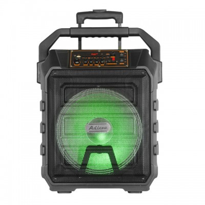 Колонка аккумуляторная с радиомикрофонами UF-982 / 120W (USB/FM/Bluetooth)