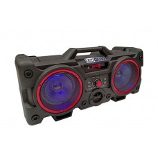 Портативный Бумбокс колонка Leisound partybox c радиомикрофоном (80W/USB/BT/FM/)