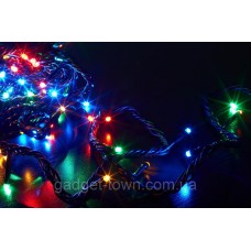 Гирлянда Нить Кристалл LED 500, разноцветная, чёрный провод