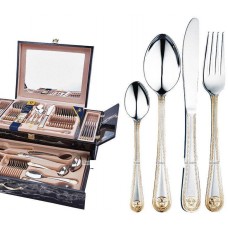 Столовый набор (фраже) большой 72 предмета в кейсе