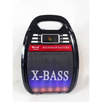 Колонка Golon RX-810 BT Bluetooth, радиомикрофон, пульт, светомузика