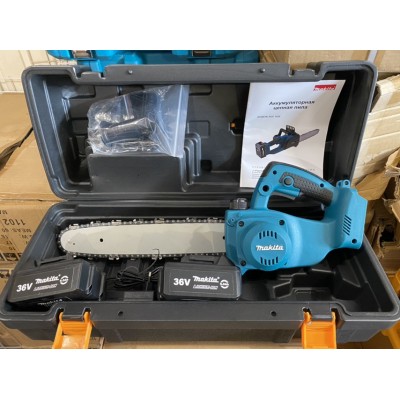 Аккумуляторная цепная пила Makita Universal 2 АКБ (36v 5.0 Ah) шина 35 см в кейсе