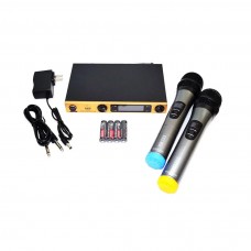 Микрофоны беспроводные пара c базой AKG профессиональные