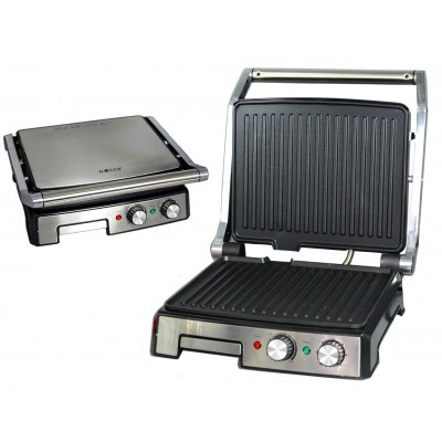 Контактный гриль прижимной электрический с таймером Haeger 2800W (HG-2681)