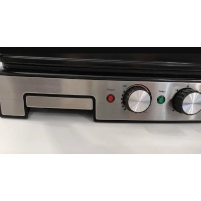 Контактный гриль прижимной электрический с таймером Haeger 2800W (HG-2681)