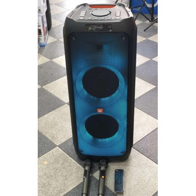 Колонка аккумуляторная ZXX-5512 partybox c радиомикрофонами (200W/USB/BT/FM/TWS)