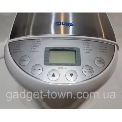 Хлебопечка DSP KC 3011 многофункциональная 19 программ с LCD дисплеем