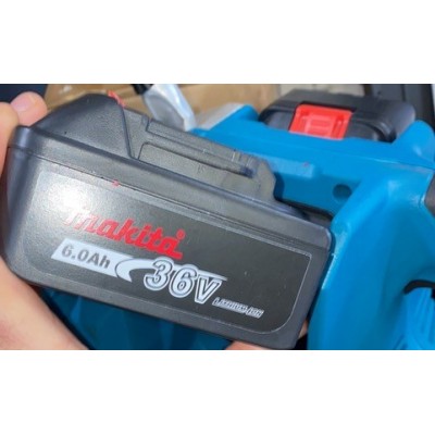 Аккумуляторная пила Makita DUC 355 два АКБ (72 вольт 5 Аh) бесщеточный двигатель, шина 40 см