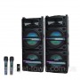 Комплект мощной акустики Ailiang UF-6622K 500W (USB/FM/Bluetooth) + 2 радиомикрофона