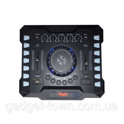 Комплект мощной акустики Ailiang UF-6622K 500W (USB/FM/Bluetooth) + 2 радиомикрофона