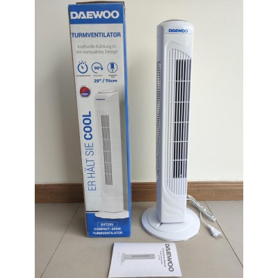 Вентилятор напольный Daewoo закрытого типа hi-tech
