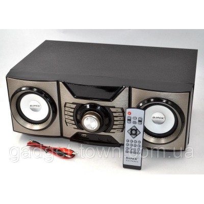 Портативная акустика 2.1 DJ-H1000 (60W/USB/BT/FM)