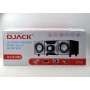 Портативная акустика 2.1 DJ-H1000 (60W/USB/BT/FM)