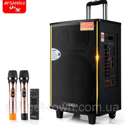 Аккумуляторная колонка с усилителем HI-END уровень Sansui SA1-12 Комбик