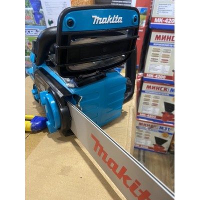 Аккумуляторная пила Makita DUC 4002 два АКБ (80 вольт 4 Аh) бесщеточный двигатель, шина 40 см