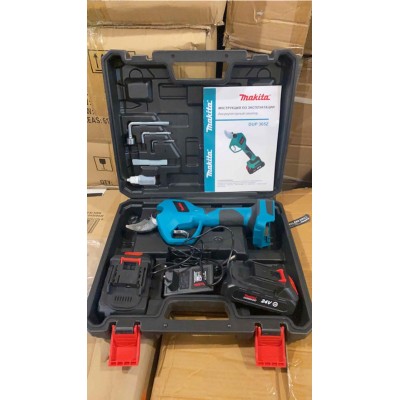 Аккумуляторные садовые ножницы Makita, cекатор аккумуляторный 2 акб 24V 4.0Ah