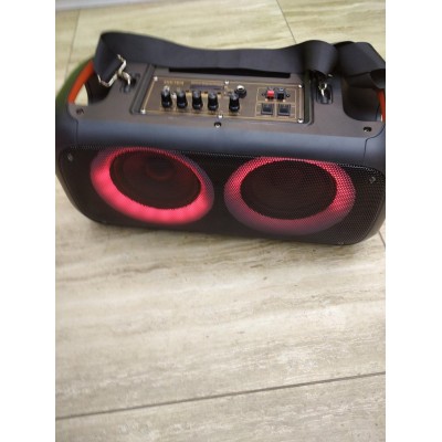 Портативный Бумбокс Soundmax On-The-Go ZXX-7979 c радиомикрофоном