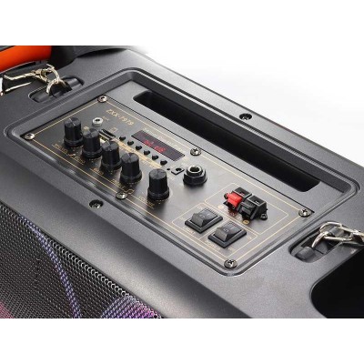 Портативный Бумбокс Soundmax On-The-Go ZXX-7979 c радиомикрофоном