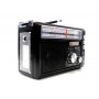 Радиоприёмник колонка с радио FM USB MicroSD и фонариком Golon RX-381 Black на аккумуляторе