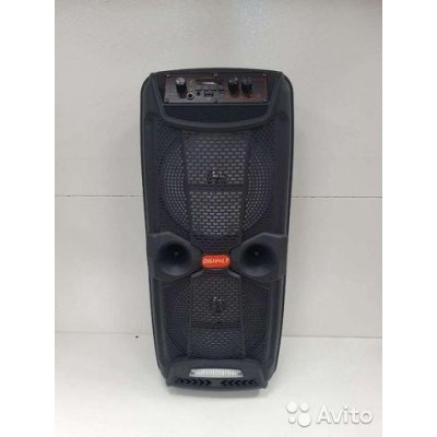 Портативная акустическая система DIGIVOLT DG-1033 Bluetooth-динамик с FM + Пульт ДУ 60 Вт,