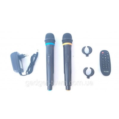 Акустика портативная A12-8 с радиомикрофонами 200W (FM/USB/Bluetooth)