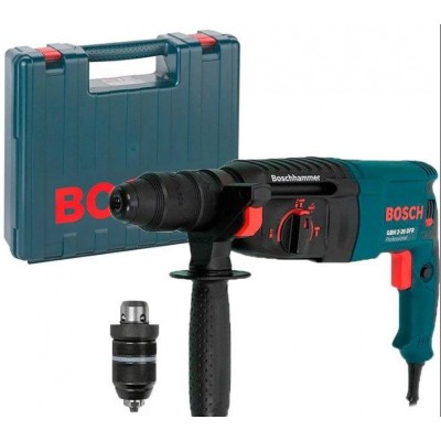 Перфоратор Bosch GBH 2-26 DFR + сменный патрон надежный Перфоратор в Кейсе