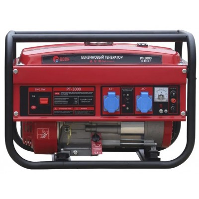 Генератор мультитопливный газ бензиновый 3.0кВт с медной обмоткой Edon ED-PT3000