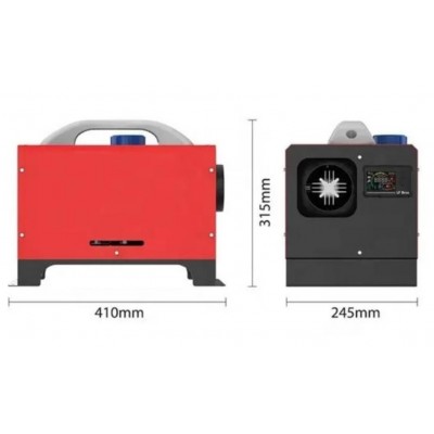 Автономный дизельный отопитель LF Bros EX5.0 12В 5000Вт