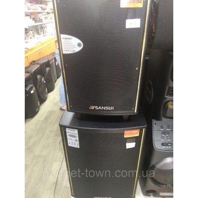 Аккумуляторная колонка с усилителем HI-END уровень Sansui SA1-15 Комбик