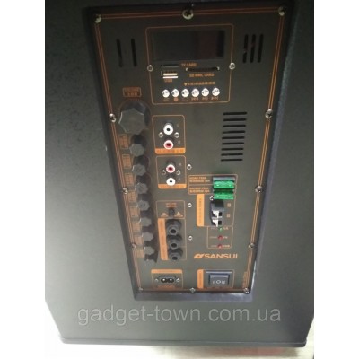 Аккумуляторная колонка с усилителем HI-END уровень Sansui SA1-15 Комбик